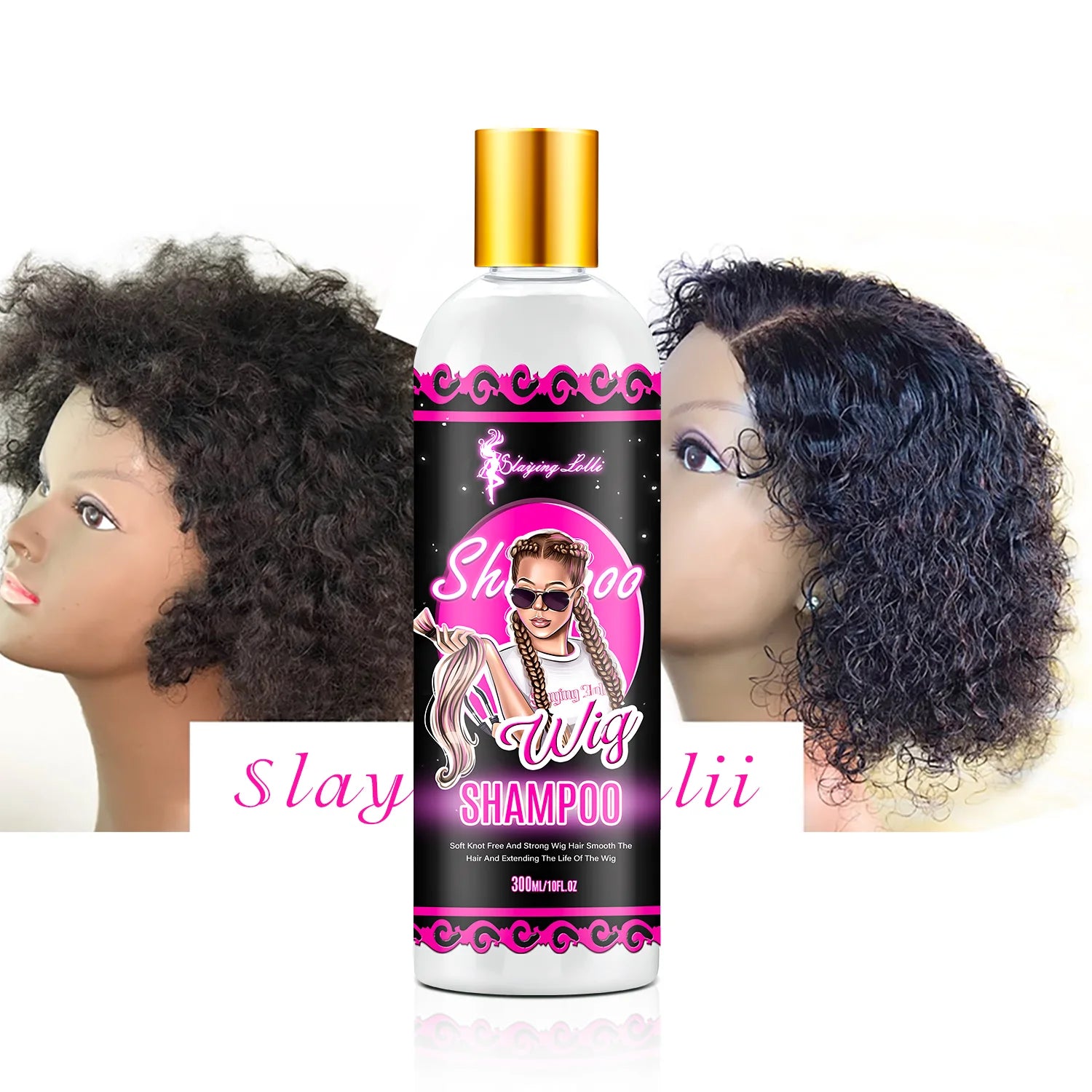 Private Label Revitalizes and Refreshes Hair Wig Care Shampoo for Wigs and Extensions