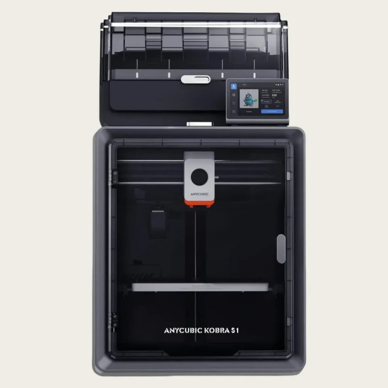 Anycubic Hot Sale Kobra S1 Combo3D Printer Automatic Resin-Filled Laser Engraved Platform Multicolor New Printing Shops