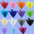 Vibrant Crepe Paper Sheets for Birthday Easter Mother's Day Party Decorations Large Gift Wrapping PE Coating Supplies
