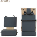 Jereathy Commercial Oak Wood Adjustable Foldable Pilates Reformer Studio Machine Eco-Friendly Pilates Bed
