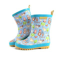 LOW MOQ High Quality Promotional Low Price Cheap Printed Kids Rain Boots