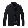 Bangladesh China Factory Price Men's Korean Style Stand Collar Jacket Cotton Zipper Casual Jacket Autumn Jacket Outerwear Jacket