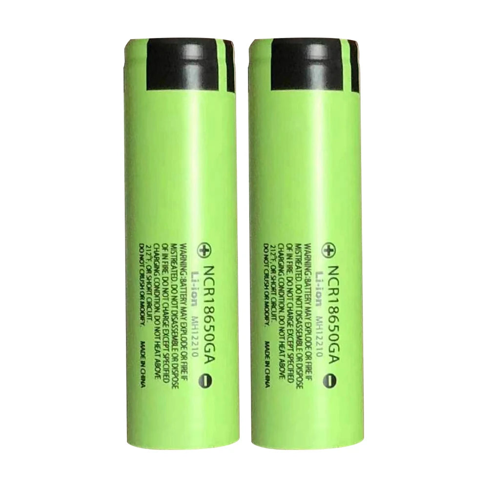 High Capacity 18650 GA Rechargeable 3.6V 3450mah Lithium Ion Battery Cylindrical 18650 Battery Cell 18650 Battery Pack scooter