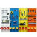 1200*450mm1.4mm Garden Tools Metal Pegboard Organizer Outdoor Wall Mounted Hanging Board for Yard and Greenhouse