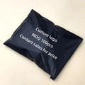 OEM & ODM Black Poly Plastic Mailer for Socks Shoes Courier Flyer Pouch Shipping Postage Bag Packaging
