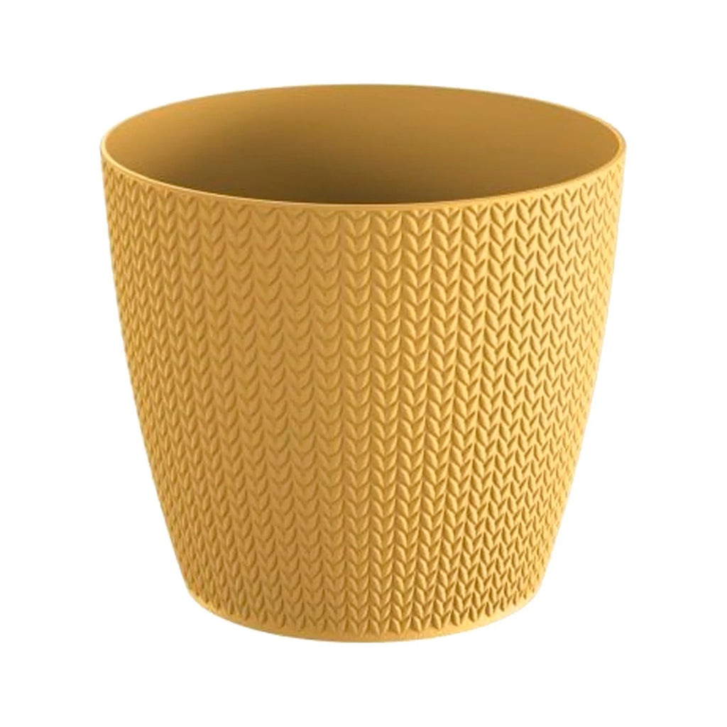 WHEATY 1L. pot dimensions (mm) 128x128x112 Mustard color