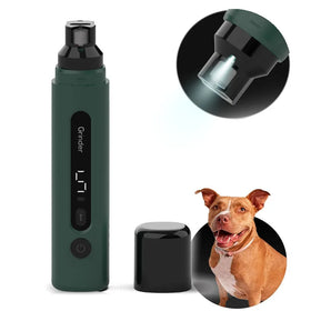 LED Electric Pet Nail Grinder Special Claw Grinder for Dogs Cats for Pet Grooming