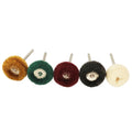 Boasta 10pcs Set Shank Fiber Polishing Wheels Scouring Pad Abrasive Heads for Jewelry Making Cleaning Polishing Finishing Tool