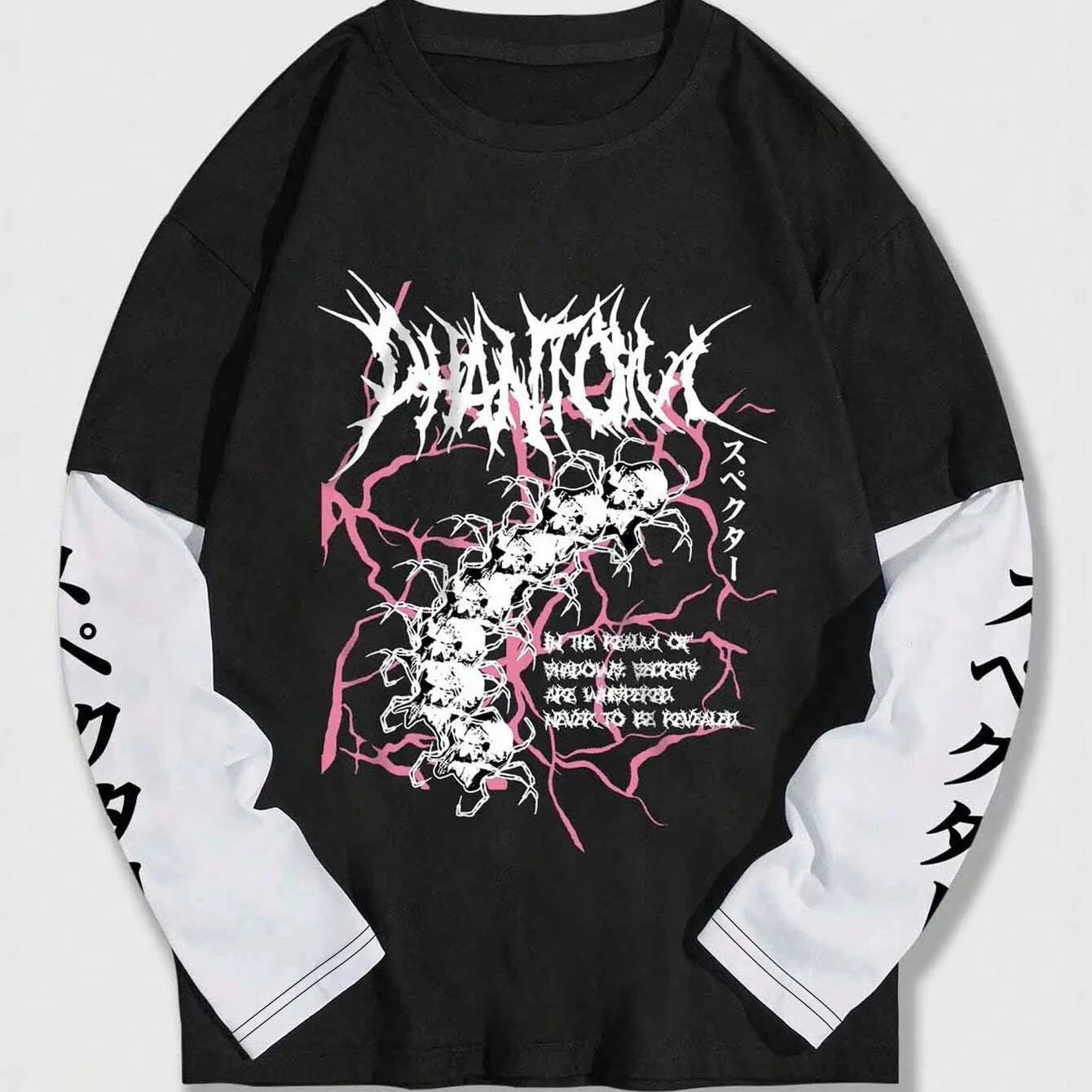 ODM&OEM Men's Fashion Long Sleeve Shirt Wholesale Screen Printed Fabric Stitching Style Shirt Customization
