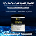 Professional Golden Caviar Hair Mask 500ml Contain Keratin Deeply Moisturizing and Repairing Damaged Hair Restore Hair Shine Oem