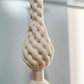 20*230cm Polyester Thread Vintage Rope Knot in Natural Textile for Office Provide Wall Hanging Decor Macrame EH2509016