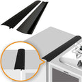 Silicone Stove Gap Covers Heat Resistant Oven Gap Filler Seals Gaps Between Stovetop and Counter Easy to Clean