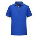 Oem customized heavyweight short sleeved polo shirt work clothes solid color work clothes advertising  polo shirt