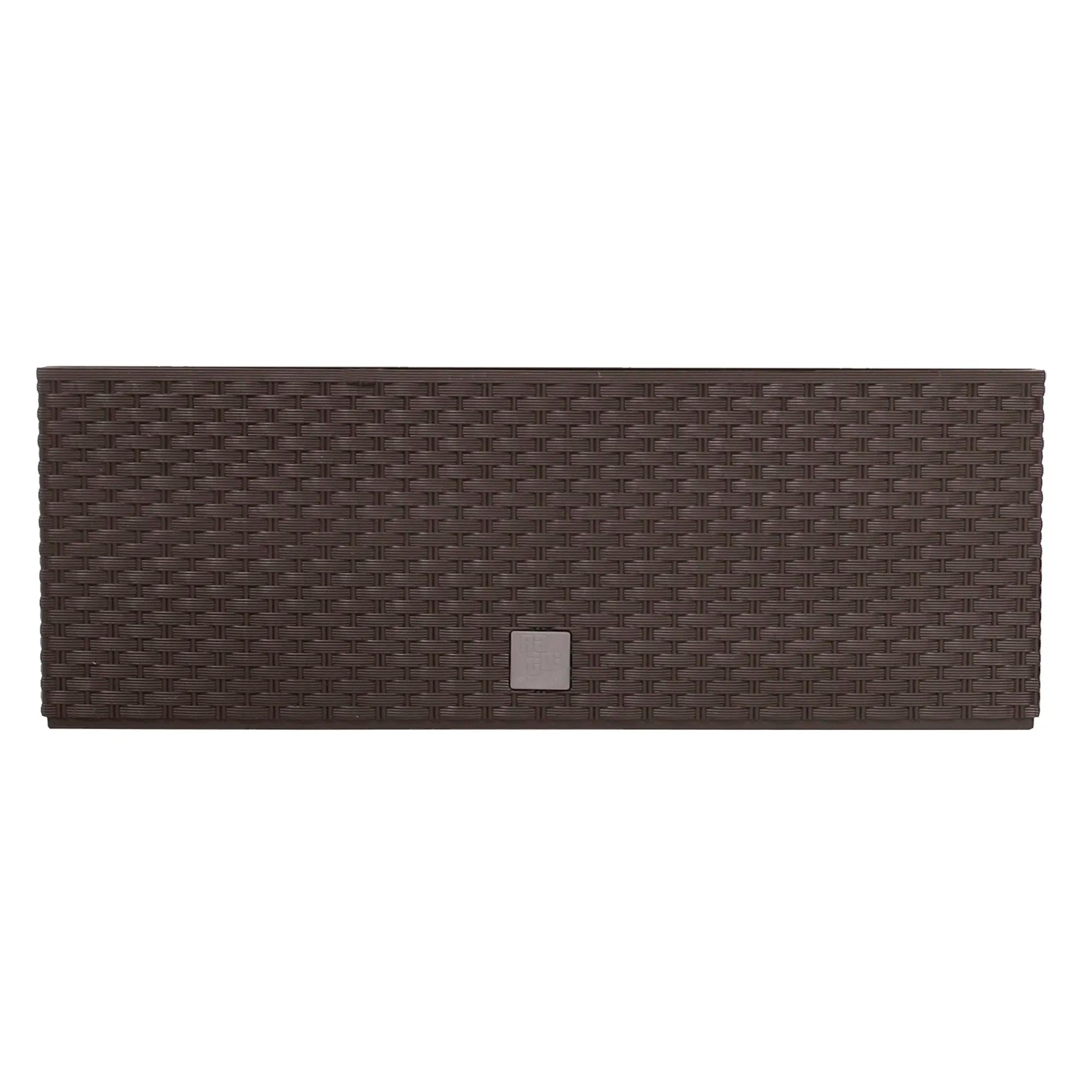 RATO CASE balcony planter dimensions (mm) 580x180x195 dark ochre color