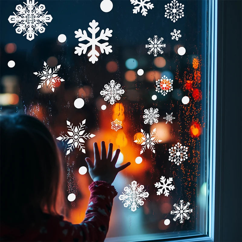 Houses Clearance Glass Party DÃ©cor Wall Supplies Outdoor Christmas Decorations 2024