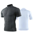 Men's Quick-Drying High Elastic Compression Sports Tights Short-Sleeved T-Shirt Lightweight Autumn Basketball Sportswear