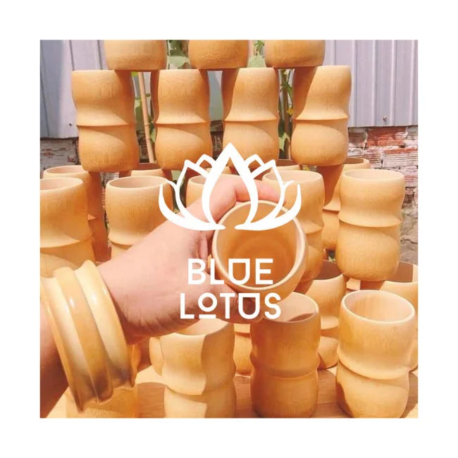 AVAILABLE Eco Bamboo Drinking Cups Handmade in Vietnam Perfect for Souvenir Wholesale and Retail