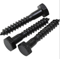 304 Stainless Steel 5/16" X 3"Zinc Galvanized Black Hex Head Lag Screw