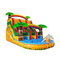 Inflatable Aqua Slide for Water Park Games Inflatable Slides Commercial Inflatable Water Slide With Pool
