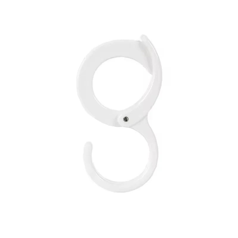 Fashion S-type Plastic Multi-functional Adjustable Strong Hook Wardrobe S-shaped Hook Plastic Hook