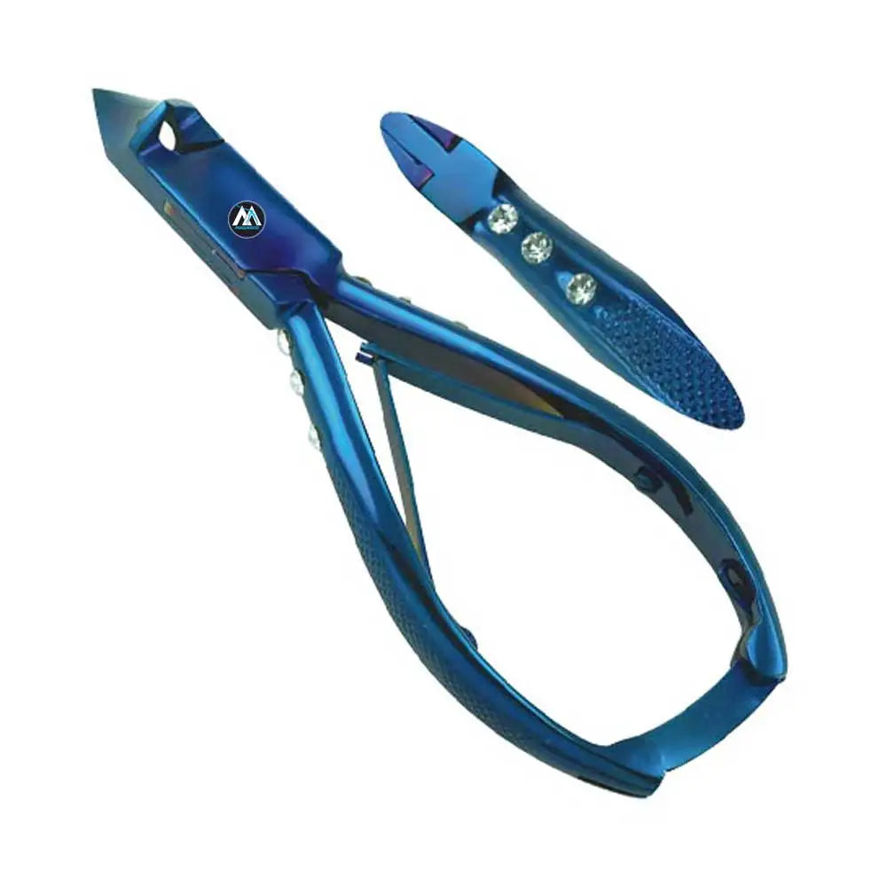 Professional Stainless Steel Nail Care Pedicure Manicure Finger Nail Cuticle Trimmer Wide Jaw Opening Non-Slip Handle for Baby