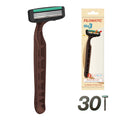 Pack of 30 Filomatic "FILO3" razor blades in various colors