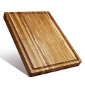 Custom Thick Double Side Wooden Chopping Board Bamboo Wood Meat Cutting Boards Charcuterie  Board for Kitchen