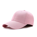 Stylish Unisex Oxford 6-Panel Baseball Cap Leopard Dot 100% Cotton Metal Buckle-Pink Black Embroidered Detail Sports Streetwear