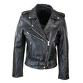 Wholesale Autumn 2026 High-quality Women Genuine Leather Jacket With Pockets Sheepskin Zipper Biker Coat