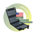 US Stock Portable 30W Mini Foldable Solar Panel with USB 5V Charger Outdoor Foldable Solar Panel Charging