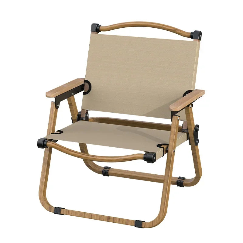 Luxury Multi-Level Adjustable Bank Fishing Chair Portable Wear-Resistant Fishing Stool Folding Angler's Chair Camping Chair
