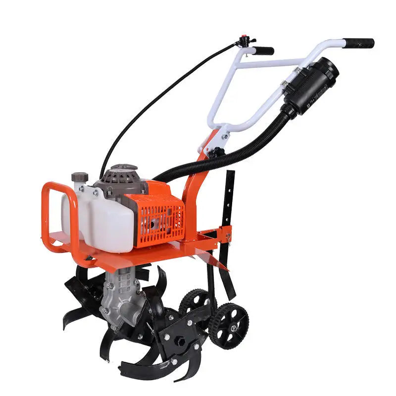 Agricultural Machinery Mini Petrol Tillers Garden Tractors Petrol Tillers Household Power Tillers High-powered Soil Tillers