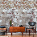 Made Germany Stone Wall Look Photo Wallpaper Mural Beige Grey Non Woven Vinyl Sound-Absorbing Removable Bedroom Hospital Mall