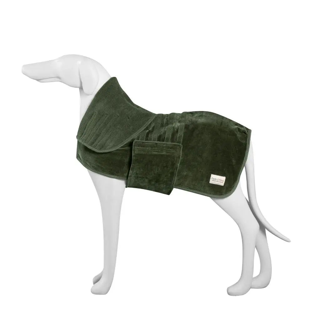 Premium Medium Size Double Layer Cotton Dog Bath Dry Towel Robe for Grooming and Bathroom Use After Bath All Seasons