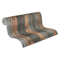 Made in Germany Floral Wood Look Brown Grey Beige Non Woven Vinyl Wallpaper Rolls for Living Room & Hotel Use 1005x053m