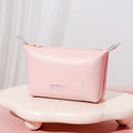 Small Cosmetic Bag Cute Makeup Bag Accessories Leather Makeup Bag Zipper Pouch Travel Cosmetic Organizer