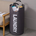 Selling Printing White Fold Reusable Wash Large Logo Storage Hotel Custom Clothes Baskets Laundry Bag