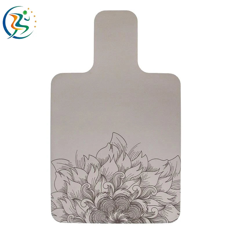 Rubber Suede Fitness Yoga Foldable Eco Friendly Custom logo Pu Pilates Reformer Mats