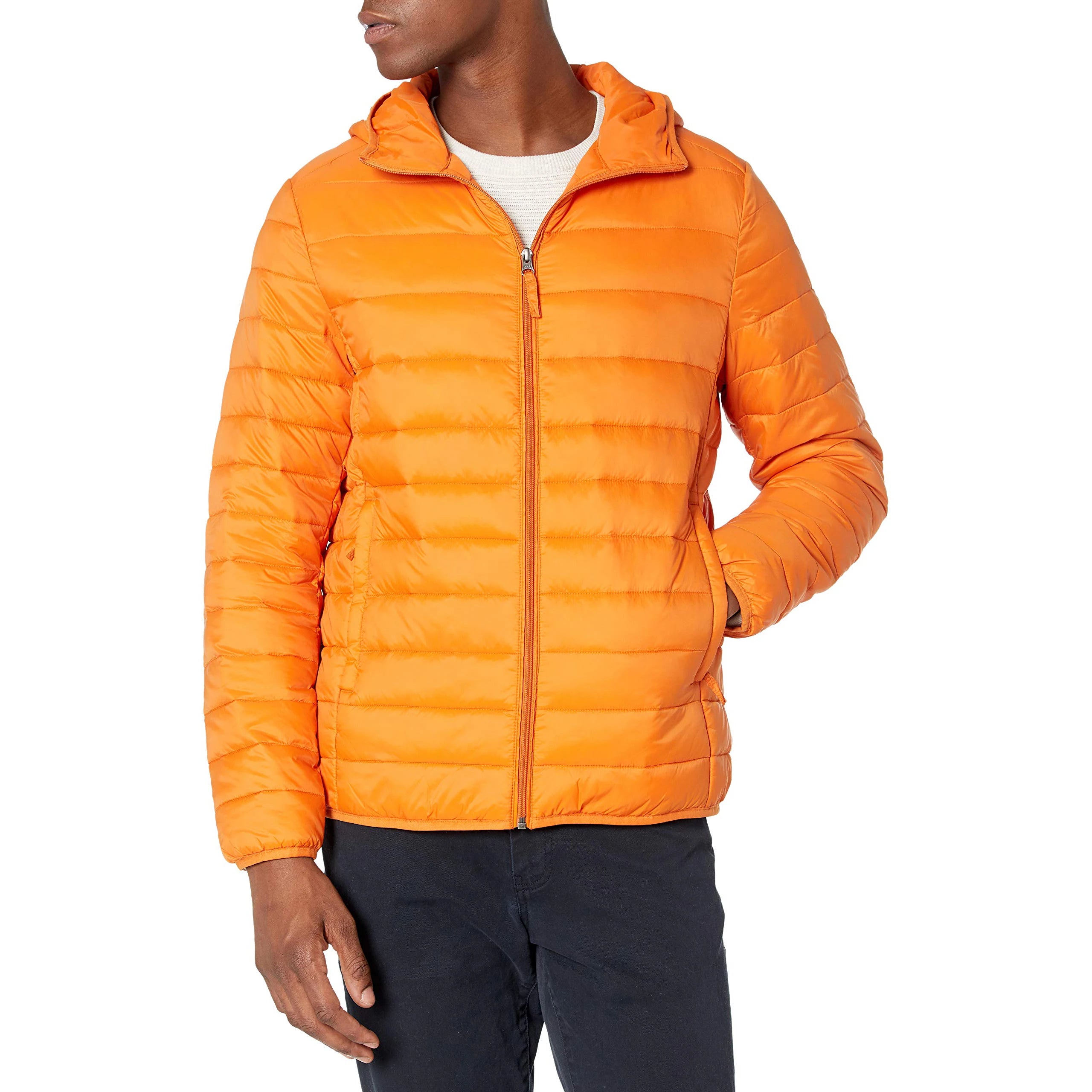 Custom Breathable Plus Size Waterproof Windbreaker Ripstop Hooded Padded Quilted Puffer 90% Down Jacket for Men