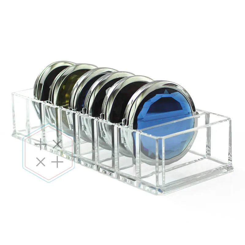 8 Compartments Display Holder Acrylic Makeup Organizer for Dresser