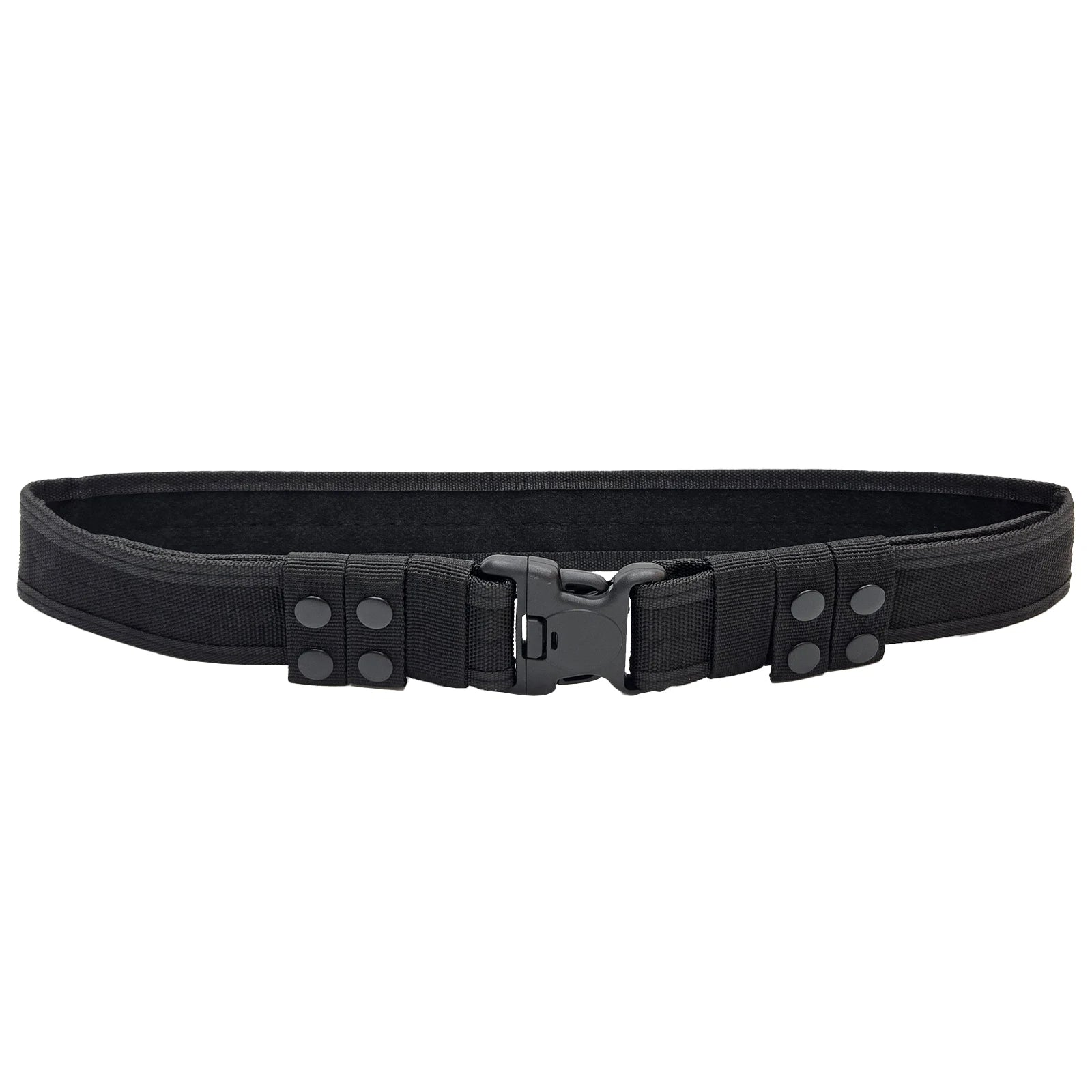 Outdoor Heavy Duty Canvas Camouflage Nylon Security Quick Release Tactical Rigger Battle Molle Belt
