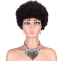 Wholesale Afro Curly Short Pixie Cut  Lace Wigs for Black Women Pixie Cut Human Hair Wigs
