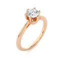 14K Classic IGI Certified Lab Grown Diamond Fine Ring Wedding Engagement Promise for Her Indian Exporter 3.22g
