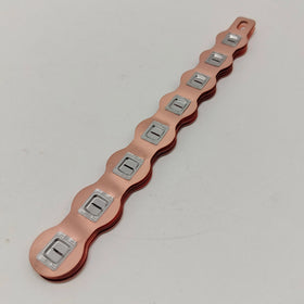 WELLGO 21700 Lithium Battery Connection Sheet 1*8P 21.6MM Copper Nickel Busbar for Li-ion Battery Parallel Connection Electric