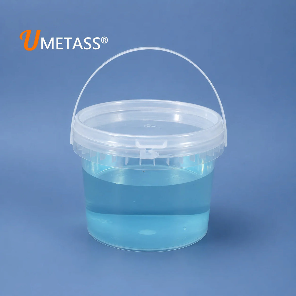 0.75L Eco-Friendly Airtight Leak Proof Plastic Bucket Food Grade Lid Durable Buckets for Milk Cake Candy Ice Cream Packaging MegaBDM