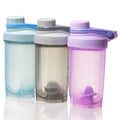 Durability 400ml 600ml Plastic Bpa Free Fitness Workouts Sports Protein Shaker Bottle