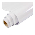 Waterproof Glossy PVC Self-Adhesive Vinyl Eco-Solvent Ink Customizable White/Black/Grey Glue 120/140g Sticker Roll