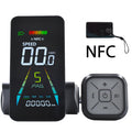 F4 NFC Electric Bike Display Ciclocomputer for Road Bikes Electronic Parts for Scooter Accessories Bicycle Computer LCD Display