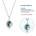 P004095_L Top Quality Moss Agate 925 Sterling Silver Oval Shape Gemstone Cute Pendant Green Crystal Wholesale Women Pendants MegaBDM