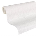 Made in Germany - Coatable Wallpaper rolls Damask Paintable White Non Woven Vinyl Wallpaper for painting - 1005 x 053 m